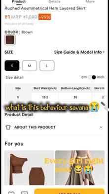 Savana 1rs sale 😭😭😭🔪
"Me thinking I'll get a SAVANA outf