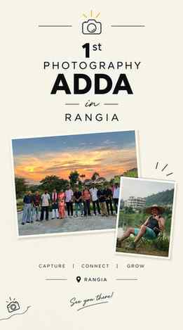1st Photography Adda at Rangia by @photographyadda.ne
Plan