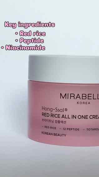 Skins favourite treat Mirabelle korea Red Rice All In One mo