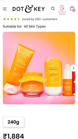 Dot and key vitamin c + e moisturizer #brand Collab #purple