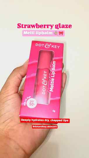 The dot and key lipbalm💋@dotandkey.skincare
@thepinkpanthe