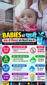 BABIES को पानी कब से पिलाएं? 🤔💧
Har nayi Mummy ki yehi con