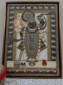 Shringar Seva. ❤️ Sukoon is seeing Shrinathji in all His glo