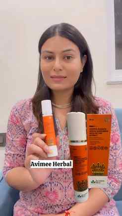 Your “Armor” against the sun and screens!🛡️#avimeeherbal Sk