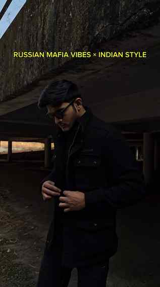 When a Russian beat adopts an Indian guy.
.
.
.
#blackcoat #