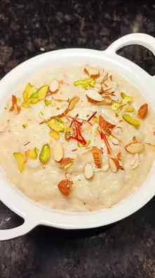ખીર બનાવવાની રીત. 
.
.
 #homemadefood #shradh #milk
