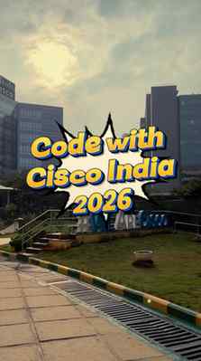 🚀 Cisco India 2026 opportunity for engineering students!

✅