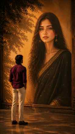 Chehra jaise chand liye firti ho🌸💖

#aiartwork #hindipoetr