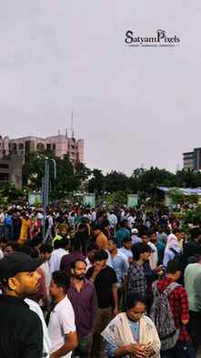 JPSC | JSSC Students Protest, 
📍 Jaipal Singh Stadium Ranch