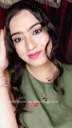 Soft glam, confident vibes & a little sparkle β¨π€
Serving my