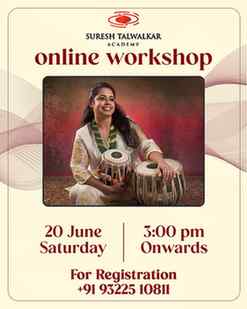 Online Workshop by Savani Talwalkar
20 June 2026 ~ 3:00 PM O