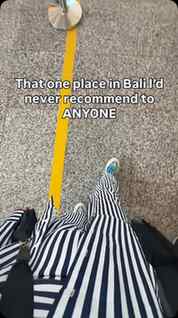 Wherever you go in Bali, don’t go to this place ☠️☠️