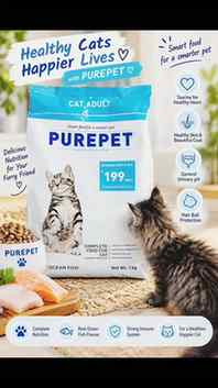 Happy tummy, happy purrs 🐱💙✨ Making every mealtime special