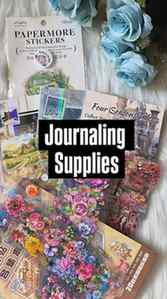 ●Journaling supplies haul🫶🏻
.The sticker books are my fav.