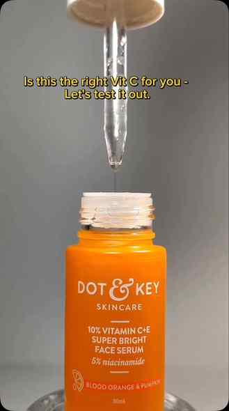 POV: your Vitamin C actually works
@dotandkey.skincare
#d