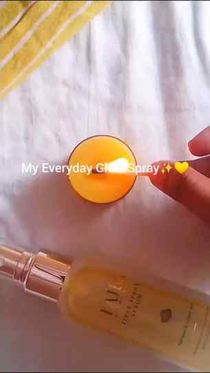 My everyday glow secret from dalba 💛✨️☼️
Dalba first spray 