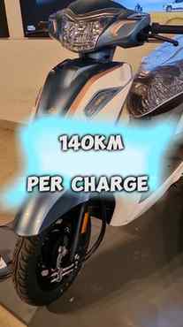 140 Km per charge... ampere new e bike .
@greenplanet.ampere