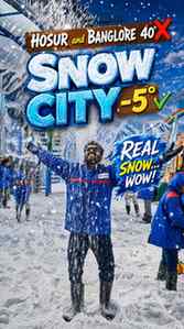 40°❌ -5°✅ hosur and bangalore...must visit snowcity 

Standa