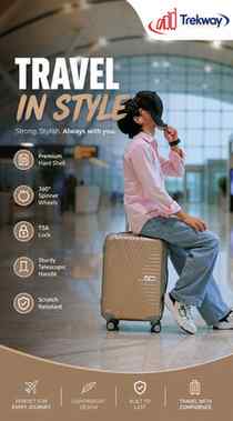 ✈️ Travel in Style. Travel with TREKWAY. 🧳✨
Your perfect t