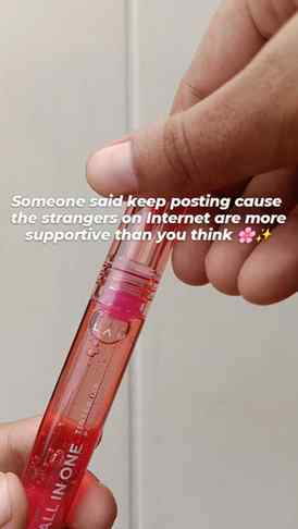 Someone said, βKeep posting, because the strangers on the in