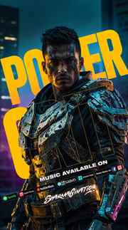 "'Power Grit' is a pulse-pounding mix of Synthwave, Dubstep,