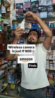 Looks like a light bulb… but it's actually a smart security 