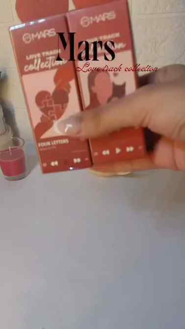 Unboxing pure cuteness! 💌💄 The MARS Love Track Velvet Lip