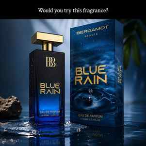 Luxury in every drop. 💙✨
Blue Rain by Bergamot Beauté bring
