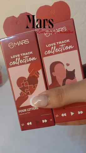 Unboxing pure cuteness! 💌💄 The MARS Love Track Velvet Lip
