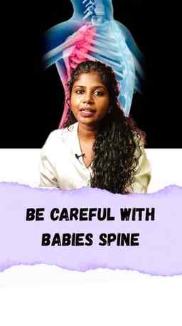 Be careful with your babies spine.
.
.
.
#drjagadeeswariraja