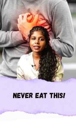 Never ever eat this combination.

Biryani + Cool Drink? Tea 