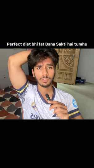 Ek baat btao, a person eating chicken everyday but doesn't t