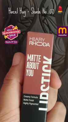 Lipstick lovers, this shade is a must-try! 💄🤎
Hilary Rhoda
