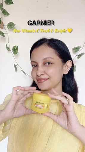 #Collaboration Loving how garnier vitamin c fresh and brigh
