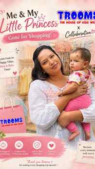 Shopping date with my little one at @Trooms! 👶🛍️✨
0 to 12