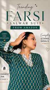 Comment link 🔗 for this beautiful trending farsi salwar sui