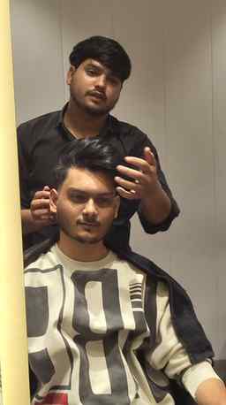 Makeover by meher unisex saloon situated at church road , ci