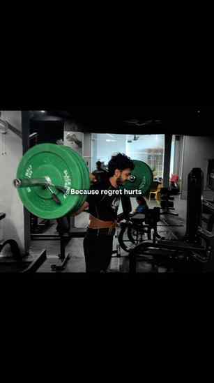 Regret hurts more than failure 📈
.
.
.
#gymmotıvatıon #gymr