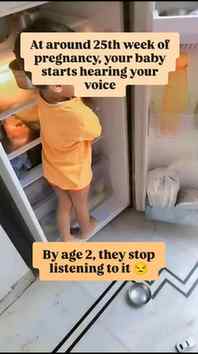 Toddlers have selective hearing powers 😜
The moment I say