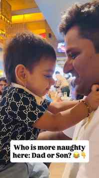 Who is more naughty here ? 

#trendingreel #funnyreels #baby