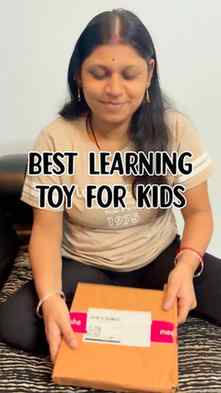 📚✨ Kids Learning Toy Under ₹150 😍
Mobile time कम, learnin