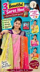 Karwa Chauth aa raha hai ❤️🌙✨
Aur maine Myntra se ye 3 mirr