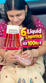 6 Liquid Lipsticks in just 100rs from @meeshoapp 

Comment L