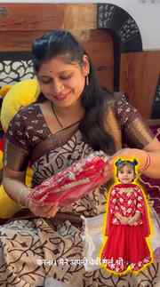 Navratri & Diwali Special Lehenga Collection For baby girl F