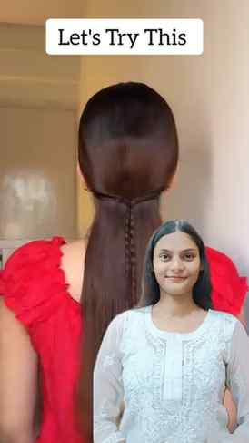 Tried this simple hairstyle✨

VC-@theriaamin

#reelitfeelit 