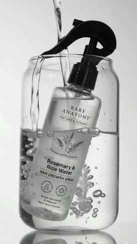 Rosemary rice water spray The easiest upgrade to your hair c