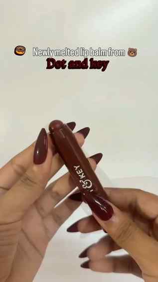 🍫 Brownie in a lip balm? Yes, please! 🤎
The new Dot & Key