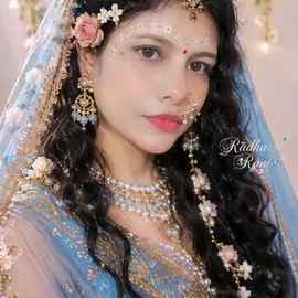 Radha Rani look create # janamastmi