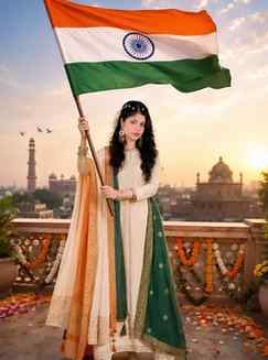# 🇮🇳 ❤️🤍💚 Jai hind jai Bharat
🇮🇳 दिल में तिरंगा, चेहर