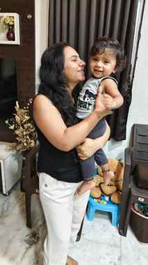 Tied with a thread of pure love and a mother's endless bless